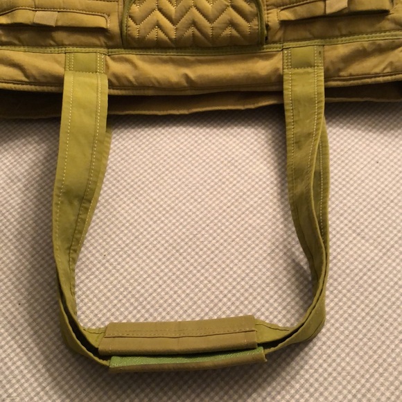LUG STREETCAR SHORT TOTE SHOULDER HANDBAG PURSE GREEN - #OS009 - Picture 12 of 15